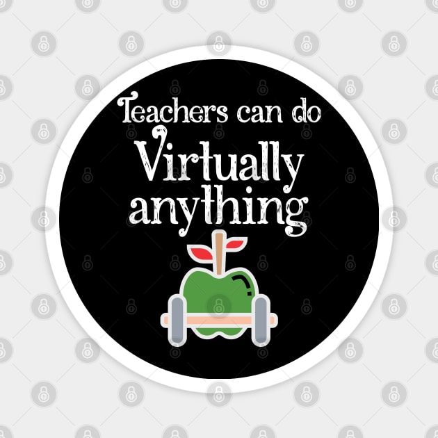 My hero Teacher Can do Anything Magnet by chouayb